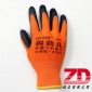 登升169手套 尼龙丁腈涂胶手套 耐磨防滑挂胶手套 **手套批发